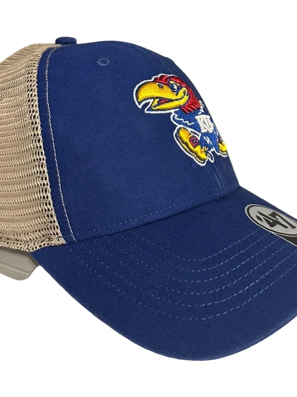 Kansas Jayhawks 47 MVP SnapBack Trucker Hat - OSFA